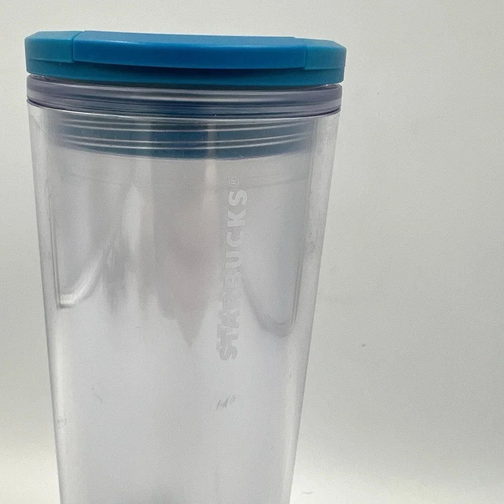 16oz Starbucks Turkey Turkiye  Tumbler City Series Blue‎ Plastic 473ml Türkiye